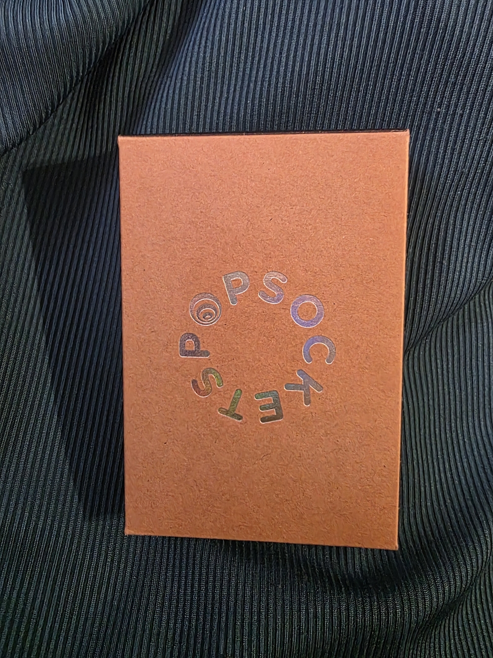 Tan PopSocket With Ridges New In  Unopened Box